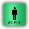 Piktogram - WC MUŽI