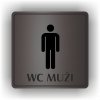 Piktogram - WC MUŽI