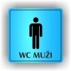 Piktogram - WC MUŽI