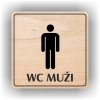 Piktogram - WC MUŽI