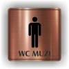 Piktogram - WC MUŽI