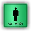 Piktogram - WC MUŽI