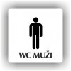 Piktogram - WC MUŽI