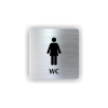 Cedule wc ženy | Piktogram (čtverec)
