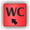 Piktogram - WC ŠIPKA V LEVO NAHORŮ