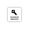 Cedule technická místnost | Piktogram (čtverec)