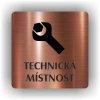 Piktogram - TECHNICKÁ MÍSTNOST