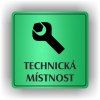 Cedule technická místnost – plast (piktogram)