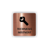 Cedule technická místnost | Piktogram (čtverec)