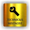 Piktogram - TECHNICKÁ MÍSTNOST