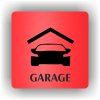 Cedule garage – plast (piktogram)