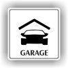 Cedule garage – plast (piktogram)