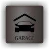 Cedule garage – plast (piktogram)