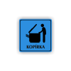Cedule kopírka | Piktogram (čtverec)