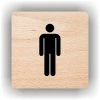 Cedule muži – plast (piktogram)