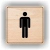 Cedule muži – plast (piktogram)