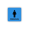 Cedule ženy personál | Piktogram (čtverec)