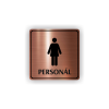 Cedule ženy personál | Piktogram (čtverec)