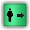 Piktogram - ŽENY V PRAVO