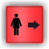 Piktogram - ŽENY V PRAVO