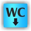 Piktogram - WC ŠIPKA DOLŮ