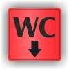 Piktogram - WC ŠIPKA DOLŮ