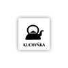 Cedule kuchyňka | Piktogram (čtverec)