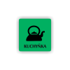 Cedule kuchyňka | Piktogram (čtverec)