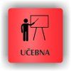 Cedule učebna – plast (piktogram)