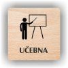 Cedule učebna – plast (piktogram)