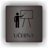 Cedule učebna – plast (piktogram)