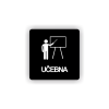 Cedule učebna | Piktogram (čtverec)