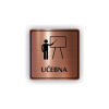 Cedule učebna | Piktogram (čtverec)
