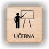 Cedule učebna – plast (piktogram)