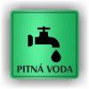 Cedule pitná voda – plast (piktogram)