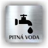 Cedule pitná voda – piktogram