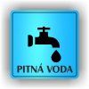 Cedule pitná voda – plast (piktogram)