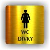 Piktogram - WC DÍVKY