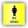 Piktogram - WC DÍVKY