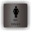 Piktogram - WC DÍVKY