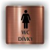 Piktogram - WC DÍVKY