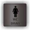 Piktogram - WC DÍVKY