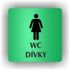 Piktogram - WC DÍVKY