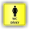 Piktogram - WC DÍVKY