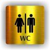 Cedule wc muži/ženy – plast (piktogram)