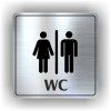 Cedule wc muži/ženy – plast (piktogram)