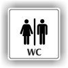 Piktogram - WC MUŽI/ŽENY