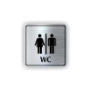 Cedule wc muži/ženy | Piktogram (čtverec)