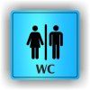 Cedule wc muži/ženy – plast (piktogram)