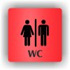Piktogram - WC MUŽI/ŽENY